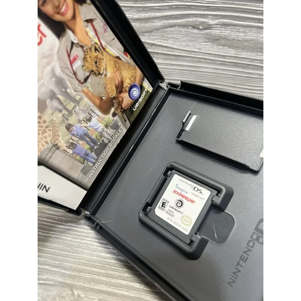 Imagine: Zookeeper (Nintendo DS, 2009) Works Complete